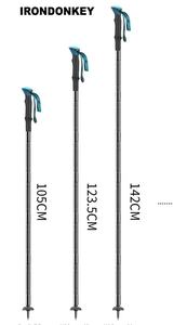 IRONDONKEY Bastón de escalada Plegable Telescópico Tácticas de senderismo al aire libre Bastón de <span class=keywords><strong>autodefensa</strong></span> Bastón - Product Image 3