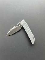 Couteau tactique utilitaire de combat, modèle 2026, personnalisé OEM, vente en gros, durable, manche G10, lame D2, vert clair, équipement de survie en plein air