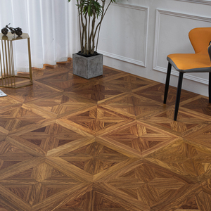 พื้นไม้ปาร์เก้ AVANTIMORA รุ่น Rustic 3D Surface เป็นมิตรต่อสิ่งแวดล้อม ได้รับมาตรฐาน CE เกรด ABC หนา 15 มม. 20 มม. ไม้ปะการังหลายชั้นแบบ T&G สำหรับห้องเก็บไวน์ - Product Image 1