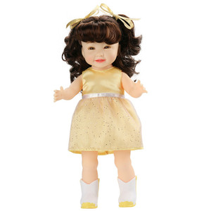 Poupée en silicone en gros pour fille, poupée réaliste en vinyle de Chine, poupées mignonnes et jolies pour enfants - Product Image 2