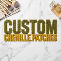 Fabricant de logos personnalisés, patchs en chenille doux et confortables, vente en gros, qualité supérieure, nouveau design de mode, patchs en chenille
