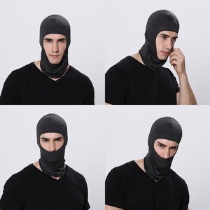 Masque respirant coupe-vent pour sports de plein air, cyclisme, randonnée, course à pied avec protection étendue du cou, tissu anti-UV, balaclava - Product Image 6