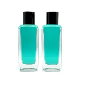 Black Magnetic cap Perfume Box Luxury Perfume Bottle With Paper Box Packaging Fragrance Bottle Perfume for 100ML