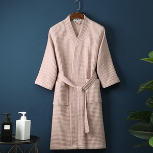 Personalized Men <strong>Kimono</strong> Bath <strong>Robe</strong> Unisex Breathable Bathrobe for Hotel Beauty Salon - Product Image 5