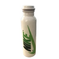 Bouteille d'eau Antique pour stockage d'eau, ml, blanc, imprimé doré et cuivre, noir, fournitures de stockage d'eau en métal