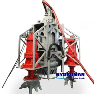 Hydroman Electric Sucks Sand Submersible Slurry Jetting Ring Dredge Pump