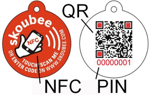 Programable RFID Perro Llavero Epoxi Tamaño personalizado Código QR Etiqueta para mascotas NFC Etiquetas inteligentes para mascotas - Product Image 6