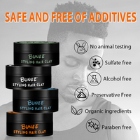 Nouvel Arrivage OEM Cire Coiffante Mate 85g pour Hommes, Pâte Coiffante Mate, Produits de Coiffure Professionnels