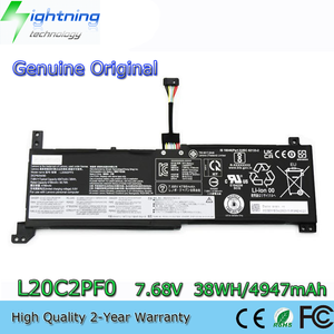 레노버 V14 V15 V17 G2-ALC G2-ITL L20B2PF0 L20M2PF0 L20M3PF0 L20L3PF0 L20C3PF0 용 새로운 정품 정품 L20C3PF0 노트북 배터리 - Product Image 2