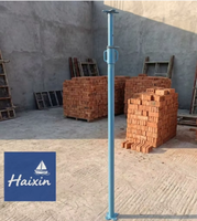 Fabriqué en Chine, vente directe d'usine, étais en acier galvanisé Q235 personnalisable, télescopique réglable pour la construction de métros