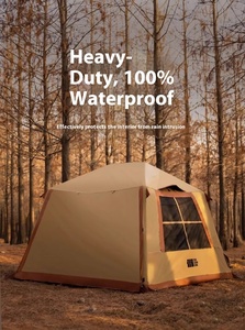 Tienda de Campaña Inflable Portátil de Una Sola Capa de Oxford para Verano, Equipo de Campamento Plegable de Instalación Rápida para Estar Acompañado por <span class=keywords><strong>la</strong></span> Noche en <span class=keywords><strong>la</strong></span> Naturaleza - Product Image 6