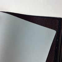 0,8 mm Vintage-Weißleder für Sofagarnituren, Chesterfield-Sofaleder für Wohnzimmer, PVC-Leder