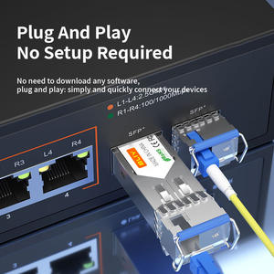 Módulo Transceptor SFP de Venta Caliente, Módulo Transceptor de Fibra Óptica de 80 km, Conector LC, Módulo Óptico SFP, Módulo SFP de 1.25G, Directo de Fábrica - Product Image 4