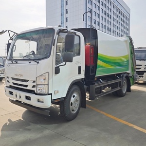 Precio de Fábrica, Camión Compactador de Basura ISUZU de 9 Cbm, Diésel, Transmisión Manual - Product Image 3