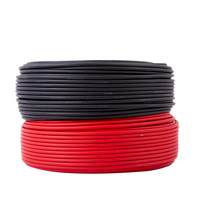 Cable de alimentación CC para sistema de paneles solares de 1.5kV XLPE con cobre estañado y cubierta LSZH, extensión de 4mm/6mm/10mm/16mm