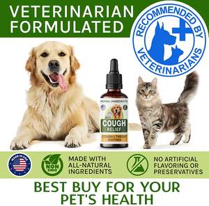 Kulübesi öksürük tedavisi köpekler ve kediler için köpek alerji ve kedi astım rölyef-öksürük bastırıcı evcil hayvanlar için - Product Image 4