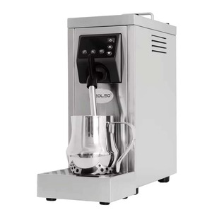 Xeoleo Gewerbliche Milchaufschäummaschine 4Bar Kaffee-Milchschaumbereiter 1450W Espressomaschine Dampfmaschine - Product Image 3