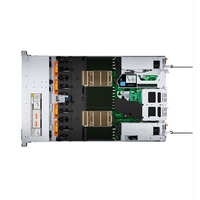 Servidor R660 1U Confiable, 12x2.5" SAS, H755 RAID, Doble 10GbE, Fuente de Alimentación Roja de 1400W, Gestión Remota