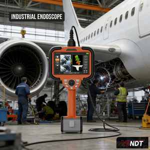 Endoscopio Industrial Portátil con Escaneo 3D y Mapa en la Nube, Informe <span class=keywords><strong>PDF</strong></span> con un Clic para Revisión de Corrosión y Obstrucciones en Tuberías de Petróleo y Gas - Product Image 1
