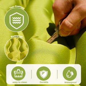 <span class=keywords><strong>Matelas</strong></span> de camping gonflable pliable avec housse en TPU, auto-gonflant, super épais, coussin d'air pour la randonnée en plein air - Product Image 3