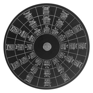 Herramienta de Acordes Melódicos RMT-C1P, Círculo de Acordes de Aleación de Aluminio Negro, Teoría Musical, Quintas Circulares, Guitarra, Bajo, Violín, Ukelele - Product Image 3