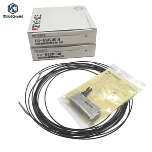 KEYENCE FU-59 Fiber Unit Reflection Type Optical Proximity Sensor 2000mm FU Series Fiber Optic Sensors - Product Image 1