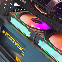 R5 1500X RX 580 8G DDR4 RGB A320 Motherboard AM4 Full Gaming Pc CUSTOM Computer Set Equipment Desktops Wholesale Build Pc