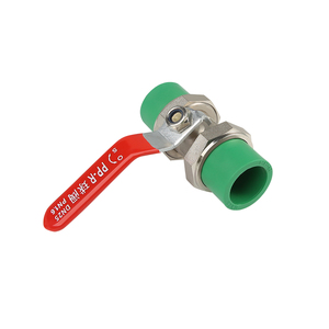 OEM tùy chỉnh nhiệt độ cao Hướng dẫn sử dụng van bi PPR van nhận đôi trực tiếp để điều khiển nhiệt độ cao Nước - Product Image 4