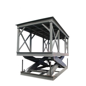 Elevadores de carga de tijera para garaje Plataforma de Mesa Grande Elevador de tijera estacionario hidráulico para automóviles - Product Image 1