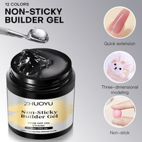 Gel UV de construction magnétique pour ongles, marque privée, longue tenue, non toxique, végétalien, écologique