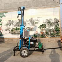 Foreuse rotative automatique de petite taille BDM-120 avec moteur diesel 22HP et boîte de vitesses 220V