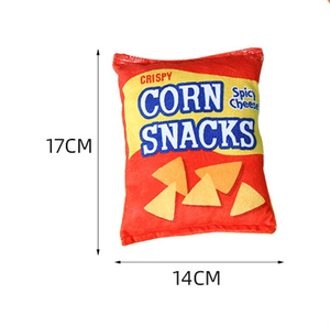 Sıcak satış yaratıcı aperatifler peluş interaktif sevimli gıcırtılı köpek oyuncak düşük fiyat köpek çiğneme oyuncakları - Product Image 5