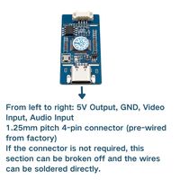 Module de caméra USB pour capture analogique-numérique CVBS, sans pilote UVC, pour Android, Plug & Play