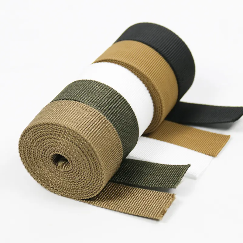 Chinese Factory Direct Sale Luggage Sports Equipment Tactics Equipment Material Strap Woven 25mm Nylon Webbing