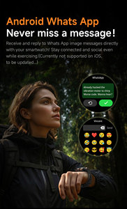 Nouvelle montre connectée KC108, boîtier en alliage 1200 mAh, positionnement GPS, suivi de mouvement, boussole d'altitude, assistant vocal IA GPT <span class=keywords><strong>WhatsApp</strong></span>, ODM - Product Image 5