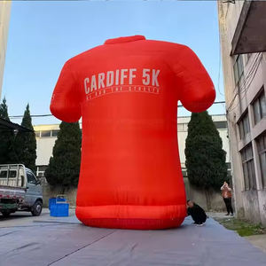 Venta caliente Blanco/rojo/amarillo/azul/verde/<span class=keywords><strong>rosa</strong></span>/Negro Chaleco salvavidas Camisa inflable con soplador e impresión Blow up 3D Shirt Model - Product Image 2