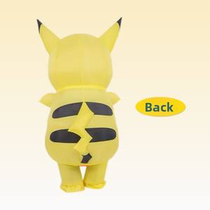 <span class=keywords><strong>Disfraz</strong></span> Inflable de Felpa de <span class=keywords><strong>Pikachu</strong></span> Unisex, Mascota de Navidad para Uso al Aire Libre, Fibra de Poliéster, Precio de Fábrica - Product Image 6
