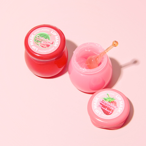 Exfoliante de labios profesional y máscara para dormir de noche protege el cuidado de los labios haz tu propia máscara de labios hidratante de marca para mujeres - Product Image 6