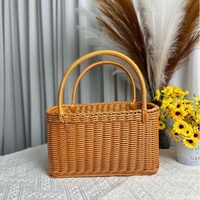 Sac de rangement vintage en plastique, portable, pour le Nouvel An, la Fête des Bateaux-Dragons et l'Année du Serpent, 20-35L, avec fixation murale pour noix