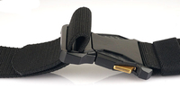Ceinture de chasse et de randonnée sans trous, extensible, élastique, fabricant, boucle tactique en alliage sportif, libération rapide, ceinture en nylon de marque