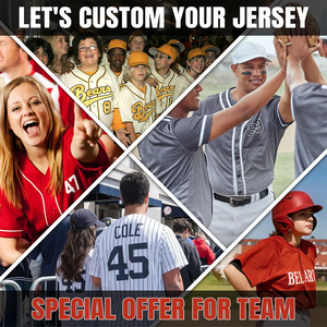 Chemises de baseball respirantes 100% polyester entièrement sublimées maillot de baseball boutonné vêtements d'équipe entièrement personnalisables - Product Image 6