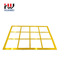 HUAWEI Meubles décoratifs Cadres de canapé en acier inoxydable Motif décoratif en métal Poignée de canapé Cadre de meuble design
