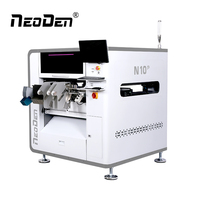 Máquina Automática de Alta Velocidad para Fabricación de Tiras LED, 8 Cabezas, Máquina de Colocación NeoDen, Línea de Producción de LED SMT SMD