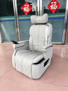 Asiento de Capitán Personalizado Estilo Avión para Van, Camioneta, Autobús, RV, Remodelación Interior de Autocaravanas, Silla Giratoria Reclinable de Lujo - Product Image 1