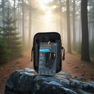 Bolsa Táctica de Cintura Truper 67021 Negra con Tela Oxford Impermeable, Bolsillo Interior con Cremallera, Correa Desmontable para Actividades al Aire Libre - Product Image 2