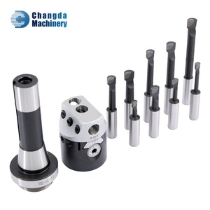Nuevo cabezal de mandrinado ajustable de 50 mm para fresadora, accesorio de máquina herramienta, mandrinado de desbaste de 2 pulgadas, 9 fresas - Product Image 1