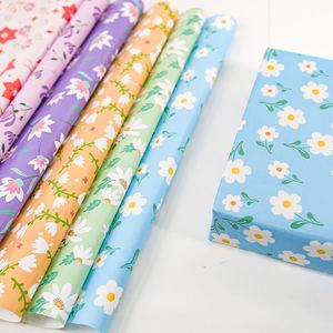 2024 New Arrival 50*70cm/Pcs 80GSM Bond <b>Paper</b> Floral <b>Pattern</b> Printed Gift Wrapping <b>Paper</b> for Gift Shop Wrapper - Product Image 4