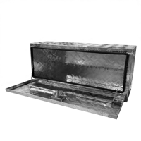 Boîte à outils de remorque pour camionnette en aluminium OEM, robuste, légère, étanche, antirouille, verrouillable, Jinxin