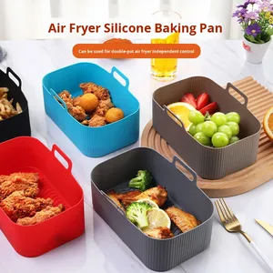 <b>Silicone</b> Square Biscuit Pan Heat-Resistant Food Safe Eco-Friendly <b>Tray</b> for Easy Cleaning Multi-Purpose Oven Safe Pad - Product Image 2