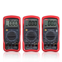 Multimeter Digital UNI-T UT51/UT52/UT53, Multimeter multifungsi, tampilan Digital presisi tinggi meteran Universal
